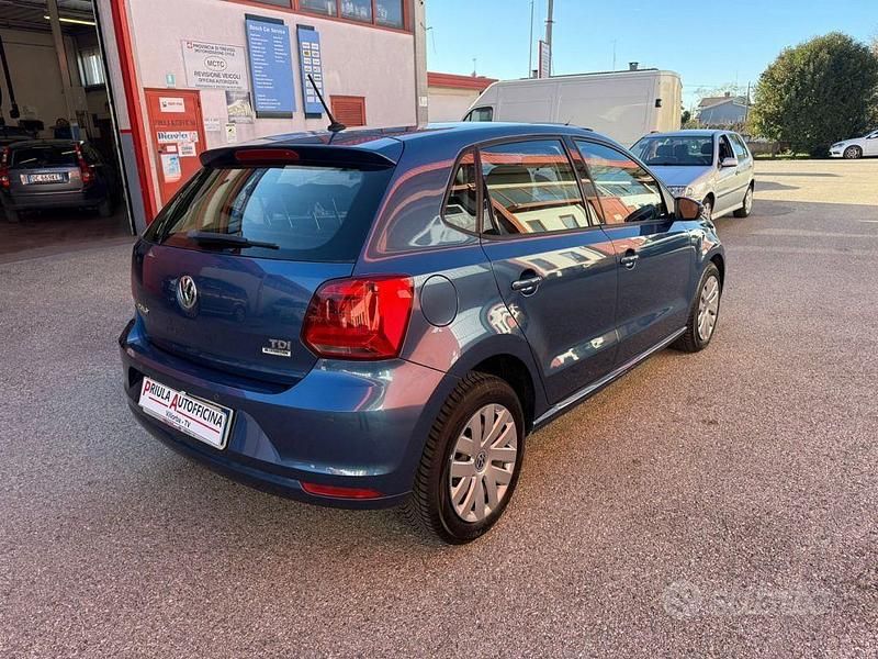 Usata VW Polo 75 CV (55 kW) 2016 Blu Berlina