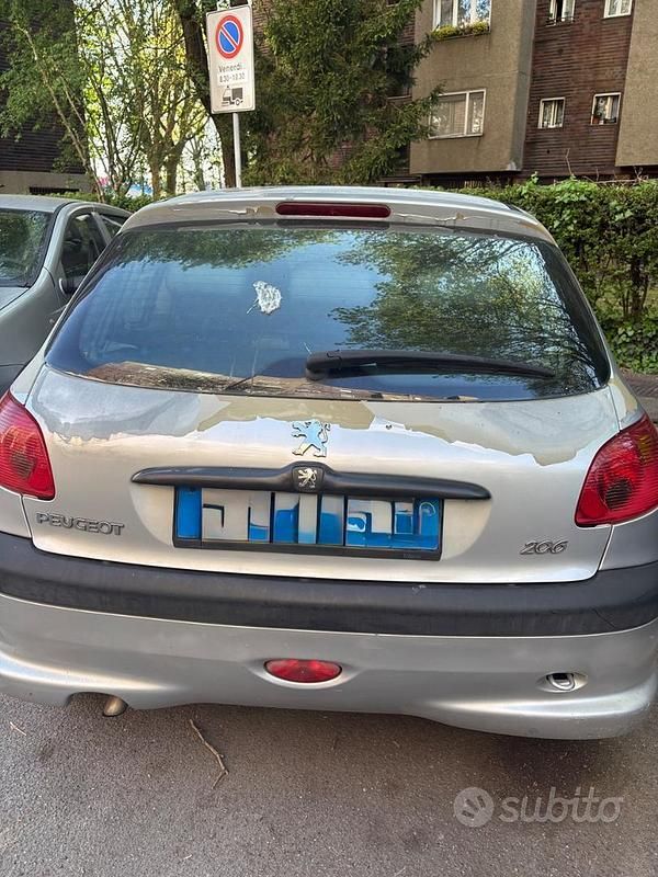 Usata Peugeot 206 2006 Grigio Berlina