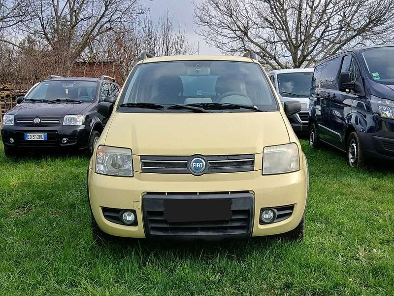 Usata Fiat Panda 4x4 69 CV (50 kW) 2005 Giallo Utilitaria