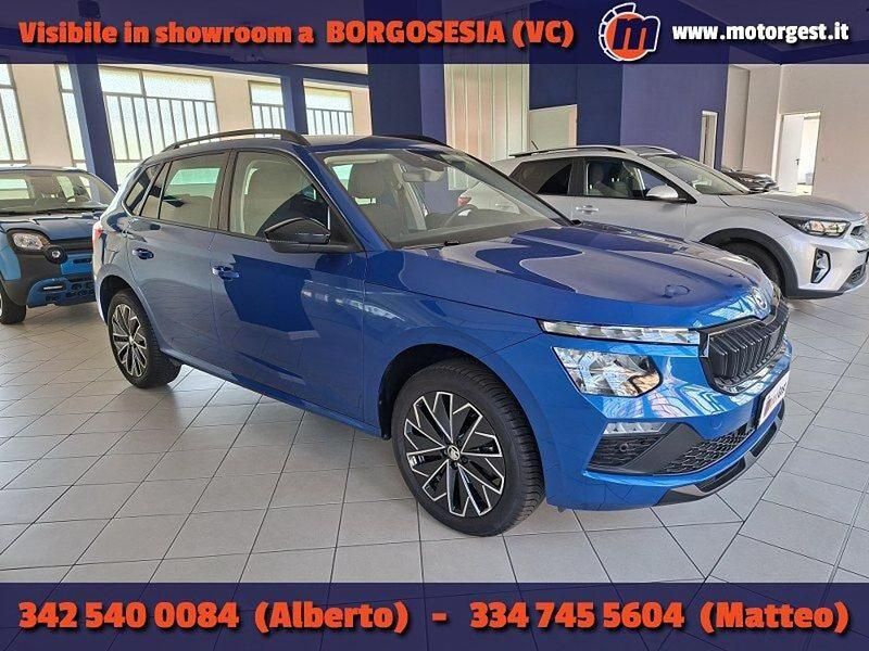 Blu Usata 2024 Skoda Kamiq SUV | 19.500 € (Super prezzo) - Immagine 1/4