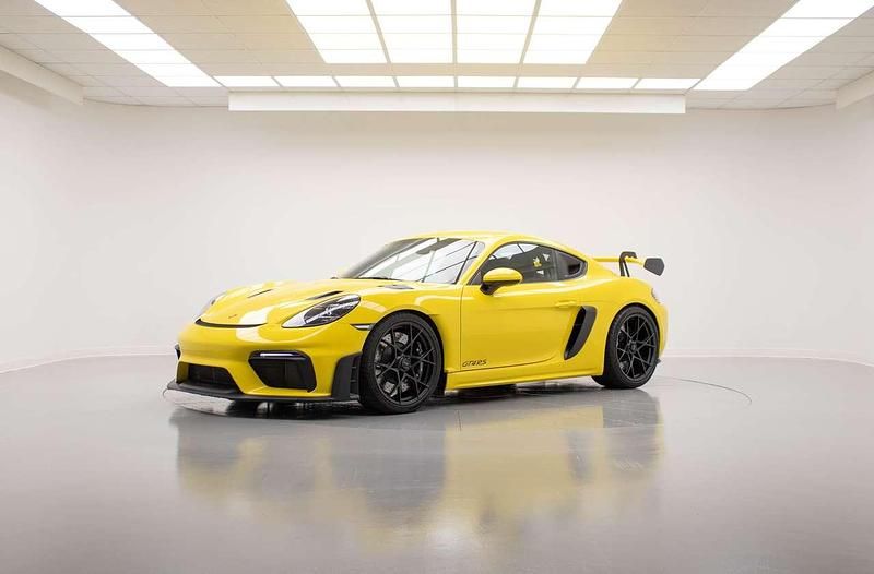 Giallo Usata 2024 Porsche Cayman GT4 Coupé | 173.840 € (Ottimo prezzo) - Immagine 1/4