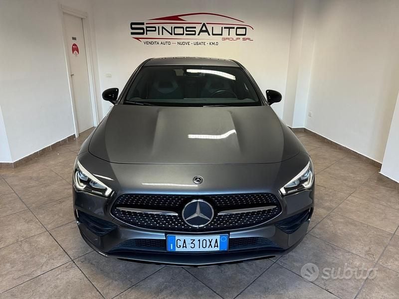 Usata Mercedes CLA200 Premium 150 CV (110 kW) 2020 Grigio Berlina
