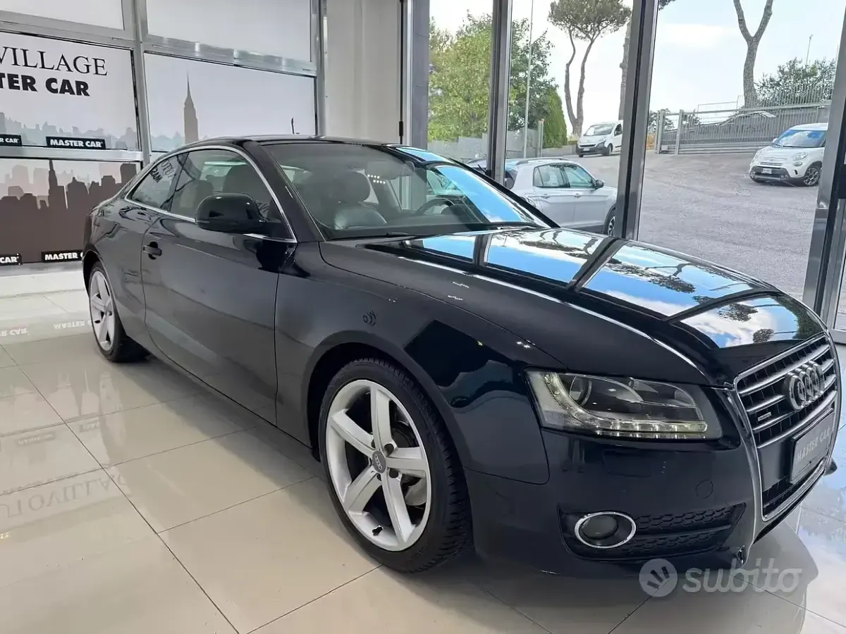 Usata Audi A5 211 CV (155 kW) 2009 Nero Coupé