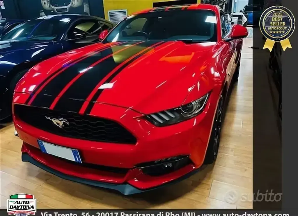 Usata Ford Mustang Fastback 317 CV (233 kW) 2016 Rosso Coupé