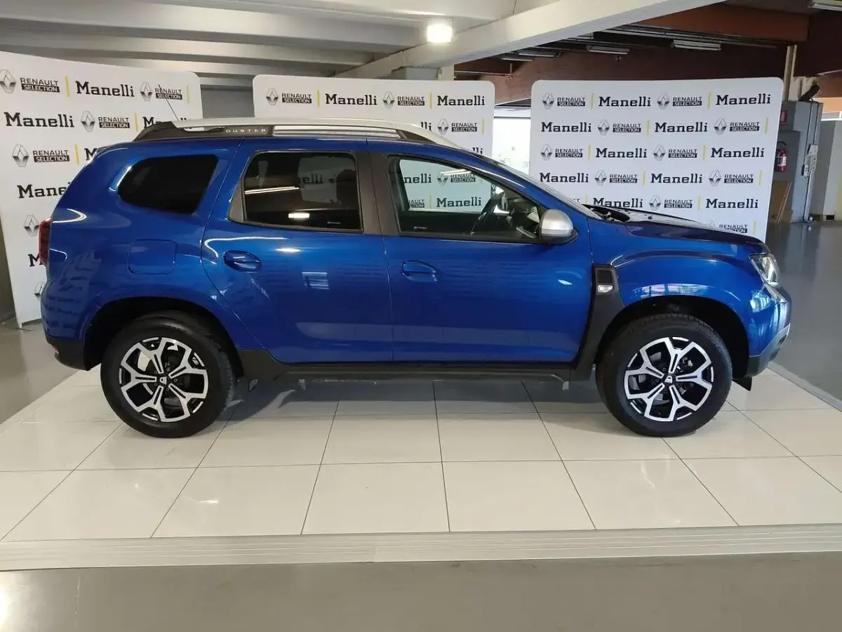 Usata Dacia Duster Prestige 101 CV (74 kW) 2021 Blu/azzurro SUV