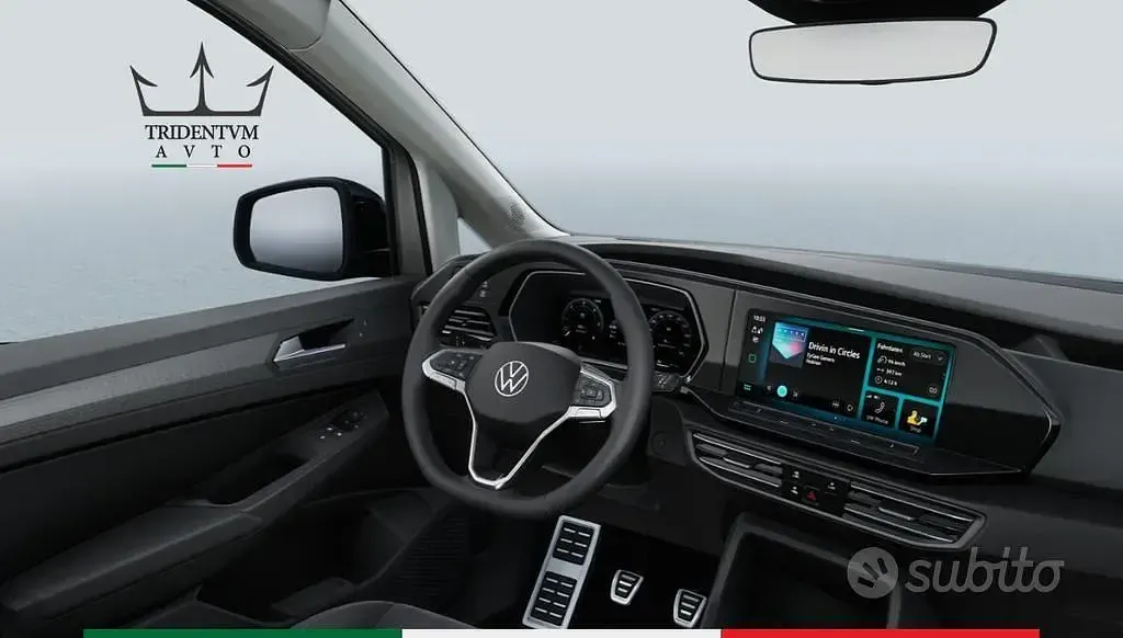 Nuova VW Caddy Style 116 CV (85 kW) 2026 Bianco Monovolume