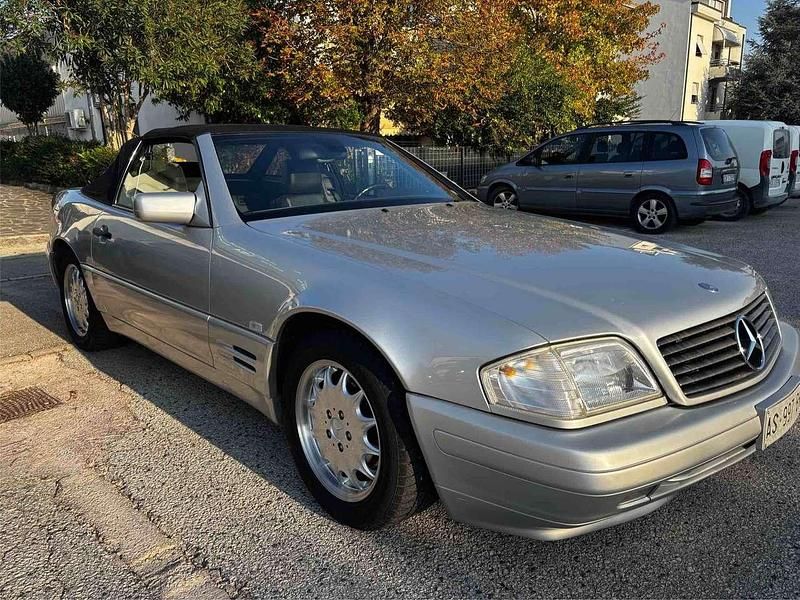 Argento Usata 1997 Mercedes SL320 Cabrio | 13.900 € (Super prezzo) - Immagine 1/4