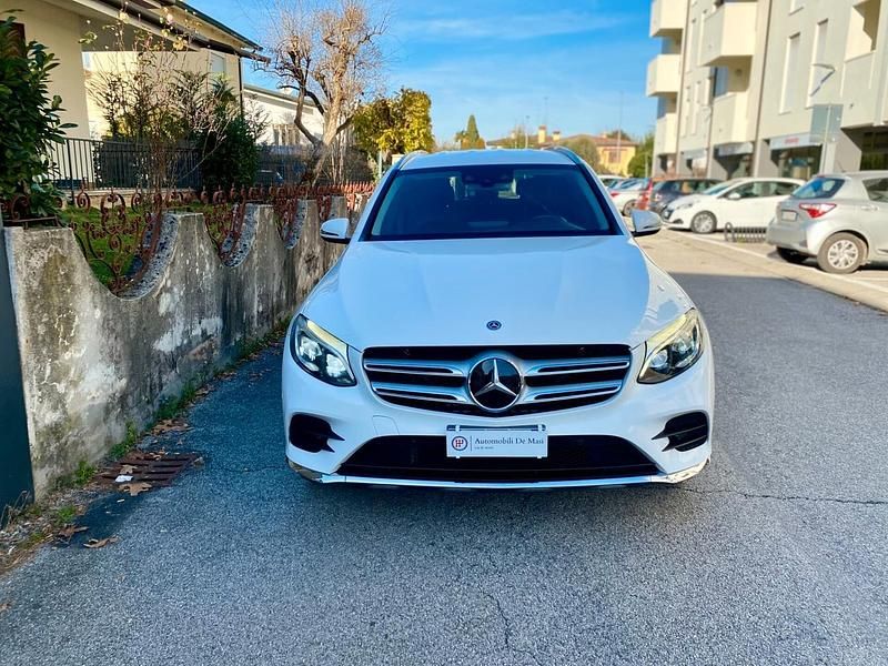 Usata Mercedes GLC250 Premium 204 CV (150 kW) 2018 Bianco SUV
