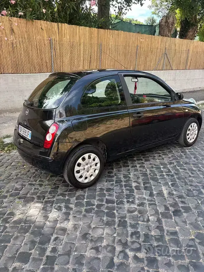 Usata Nissan Micra Acenta 65 CV (47 kW) 2008 Nero Berlina