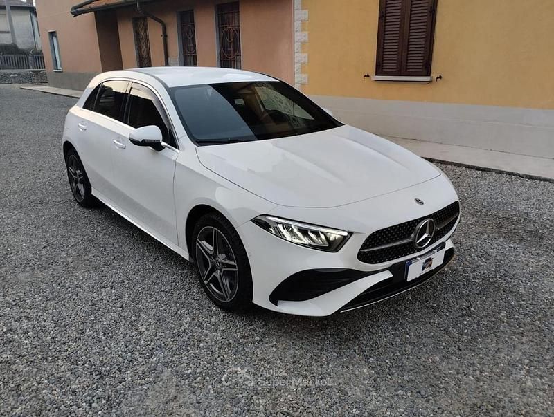 Usata Mercedes A250 Advanced Plus 163 CV (119 kW) 2023 Bianco Berlina
