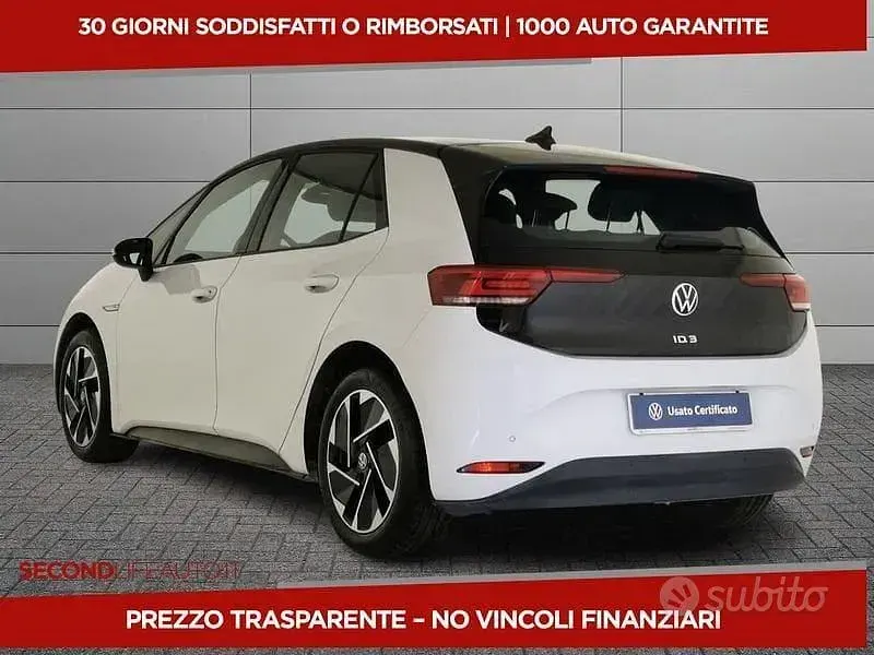 Usata VW ID.3 Pro Performance 69 kW (95 CV) 2023 Bianco Utilitaria