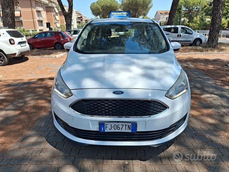 Usata Ford C-MAX Business Edition 120 CV (88 kW) 2017 Bianco Monovolume