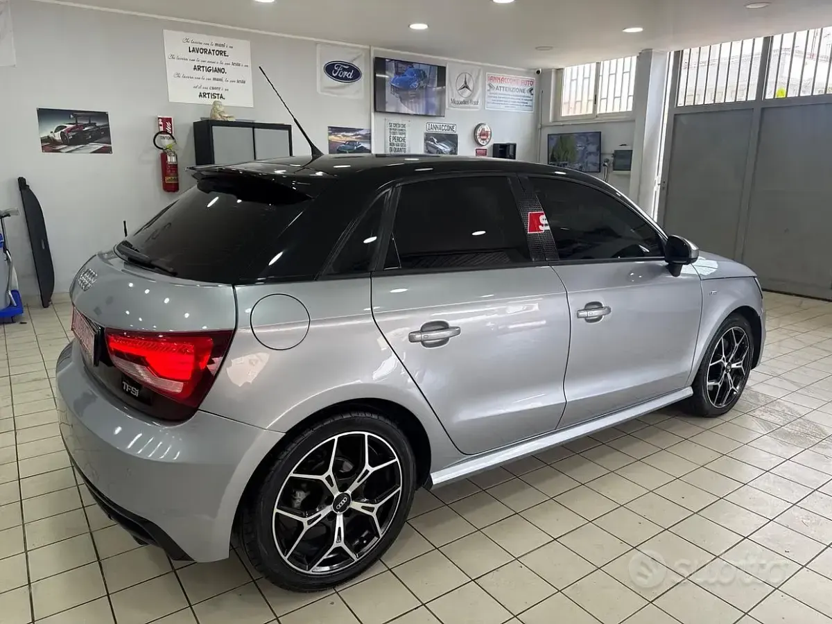 Usado Audi A1 S-Line 192 CV (141 kW) 2015 Gris Utilitario