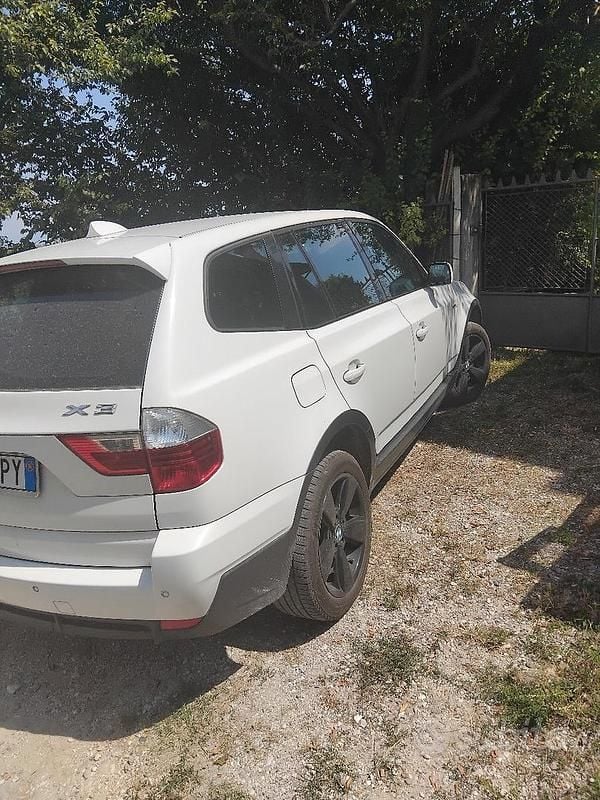 Usata BMW X3 150 CV (110 kW) 2008 Bianco SUV
