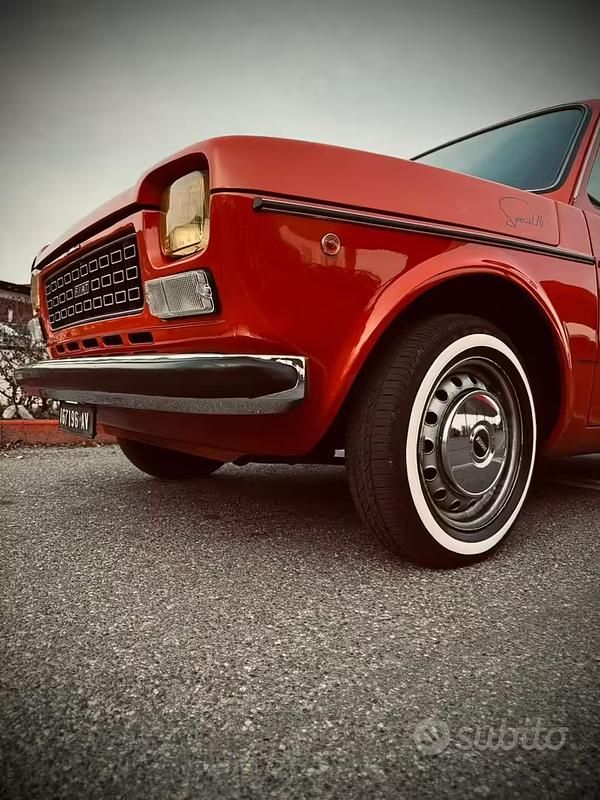 Usata Fiat 127 1970 Rosso Coupé