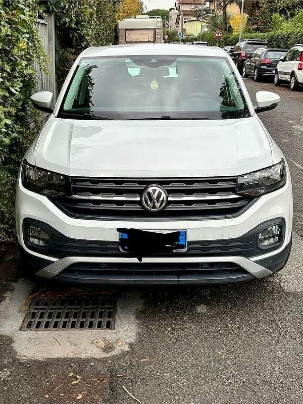 Usata VW T-Cross 95 CV (69 kW) 2019 Bianco SUV