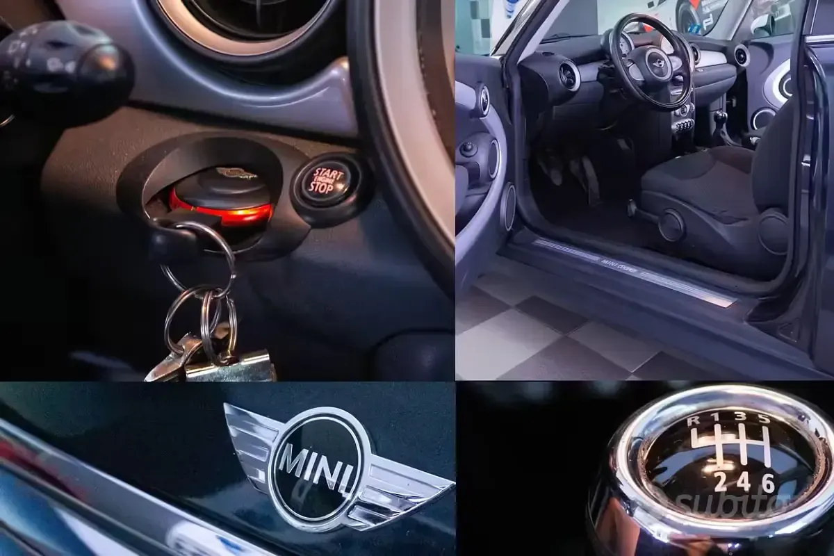 Usata Mini Cooper 112 CV (82 kW) 2010 Blu Utilitaria