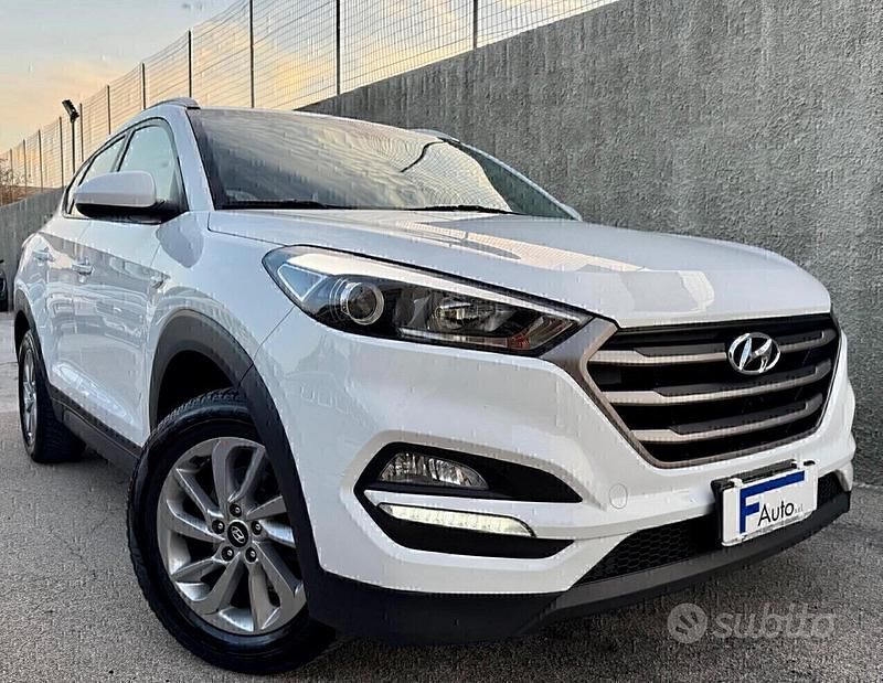 Usata Hyundai Tucson 116 CV (85 kW) 2018 Bianco SUV