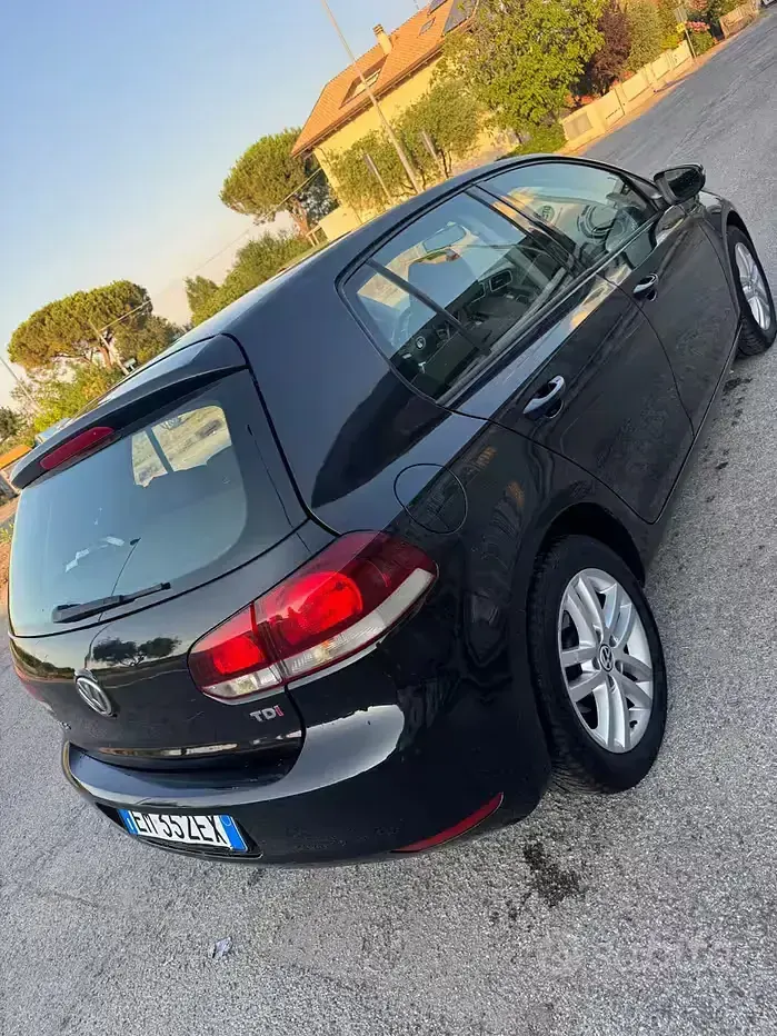 Usata VW Golf VII Highline 105 CV (77 kW) 2012 Nero Berlina