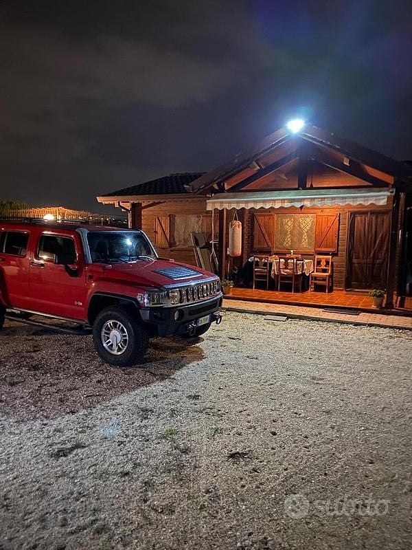 Usata Hummer H3 245 CV (180 kW) 2008 Rosso SUV