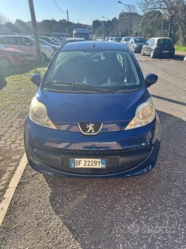 Usata Peugeot 107 68 CV (50 kW) 2007 Blu/azzurro Utilitaria