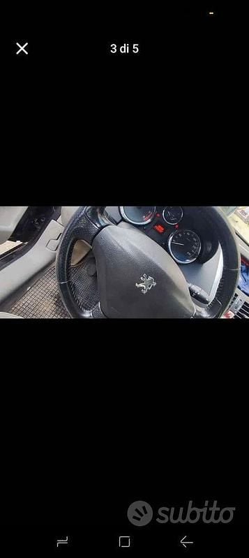 Usata Peugeot 207 2007 Nero Utilitaria