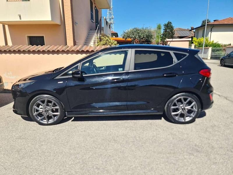 Usata Ford Fiesta ST-Line 125 CV (91 kW) 2022 Nero Berlina