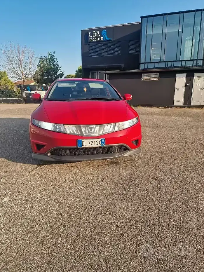 Usata Honda Civic Type S 140 CV (102 kW) 2007 Rosso Berlina