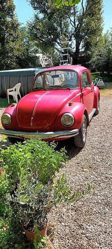 Usata VW Beetle 1970 Rosso Utilitaria