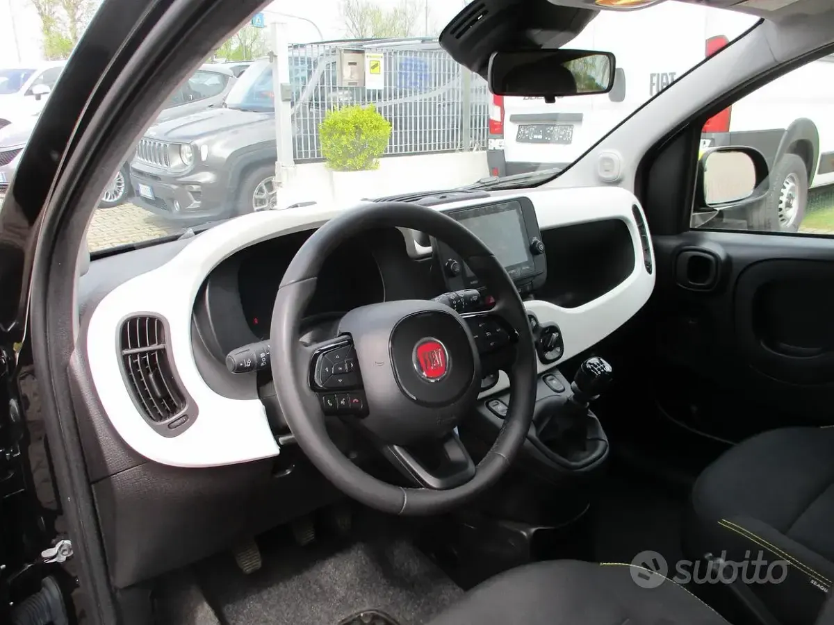Usata Fiat Panda S 69 CV (50 kW) 2025 Nero Utilitaria