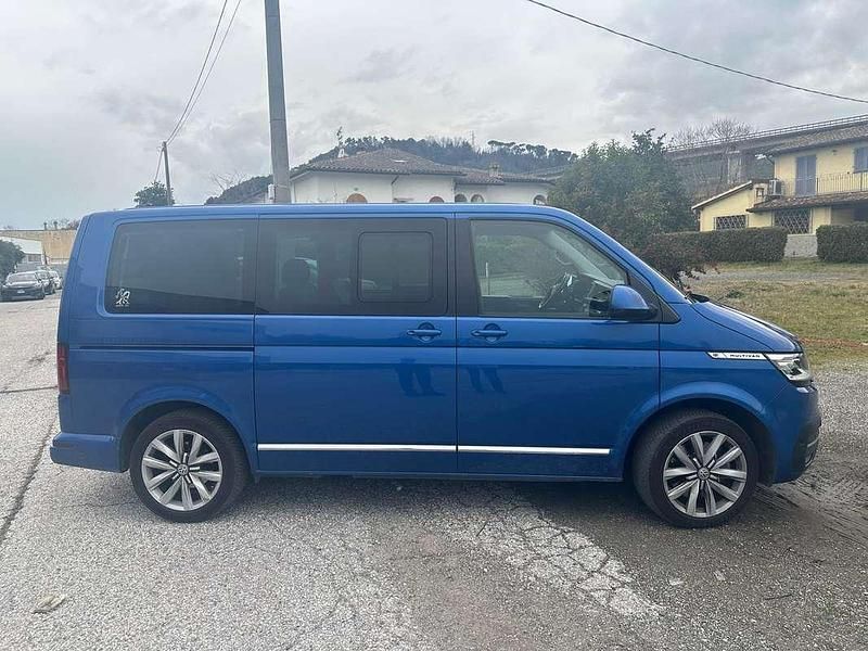 Usata VW T6.1 Highline 204 CV (150 kW) 2020 Blu/azzurro Furgone