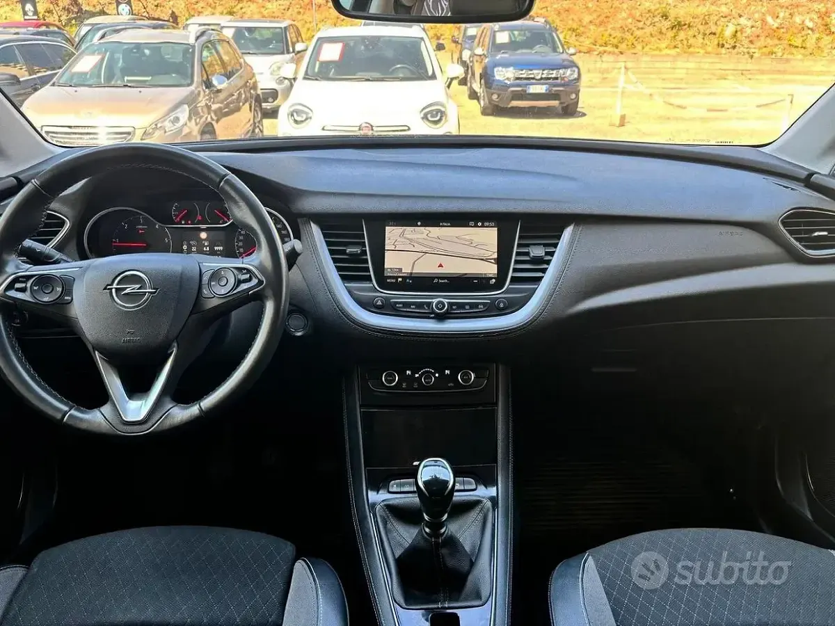 Usata Opel Grandland X Innovation 120 CV (88 kW) 2017 Nero SUV