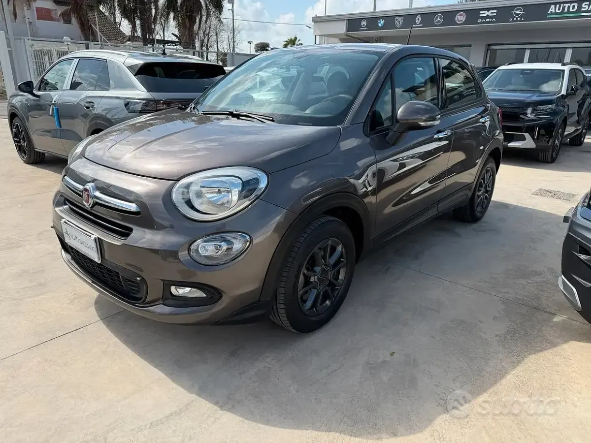 Usata Fiat 500X Lounge 95 CV (69 kW) 2016 Marrone SUV