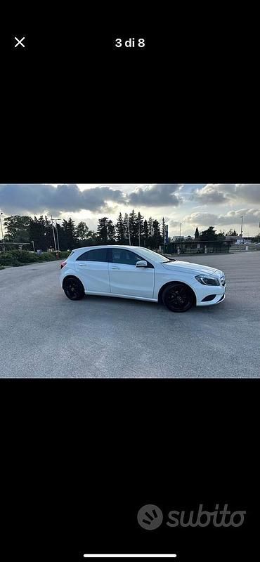 Usata Mercedes A180 2012 Bianco Berlina