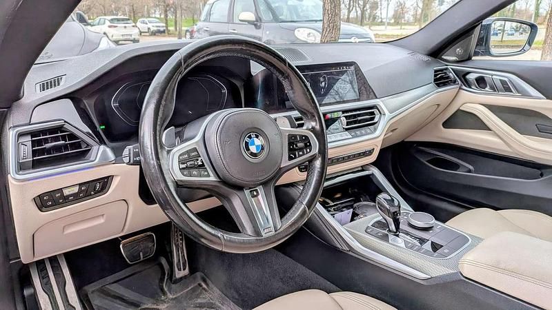 Usata BMW 420 Coupé M Sport 190 CV (139 kW) 2021 Blu/azzurro Coupé