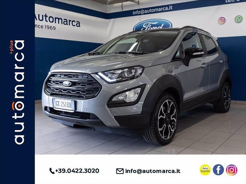 Argento Usata 2022 Ford Ecosport Active SUV | 16.990 € (Cara) - Immagine 1/4