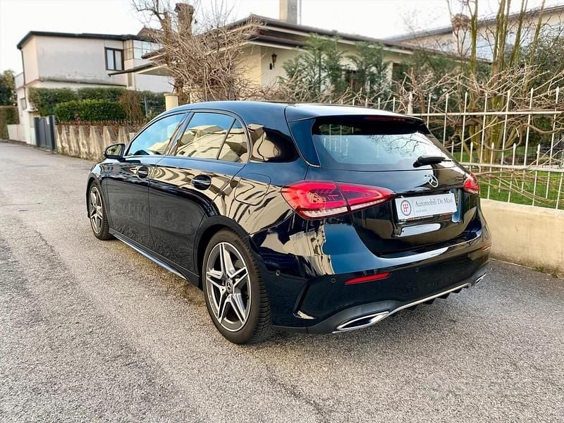Usata Mercedes A200 Premium 150 CV (110 kW) 2019 Nero Berlina