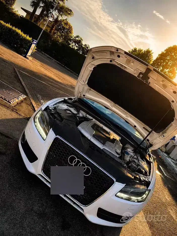 Usata Audi A5 190 CV (139 kW) 2008 Bianco Coupé