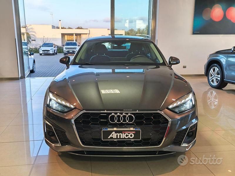 Usata Audi A5 Sportback S-Line 190 CV (139 kW) 2020 Grigio Utilitaria