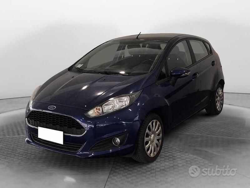 Usata Ford Fiesta 95 CV (69 kW) 2016 Blu Utilitaria