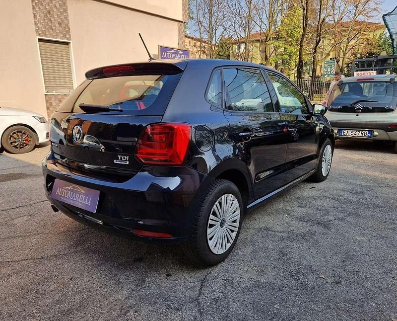 Usata VW Polo Comfortline 90 CV (66 kW) 2017 Nero Berlina