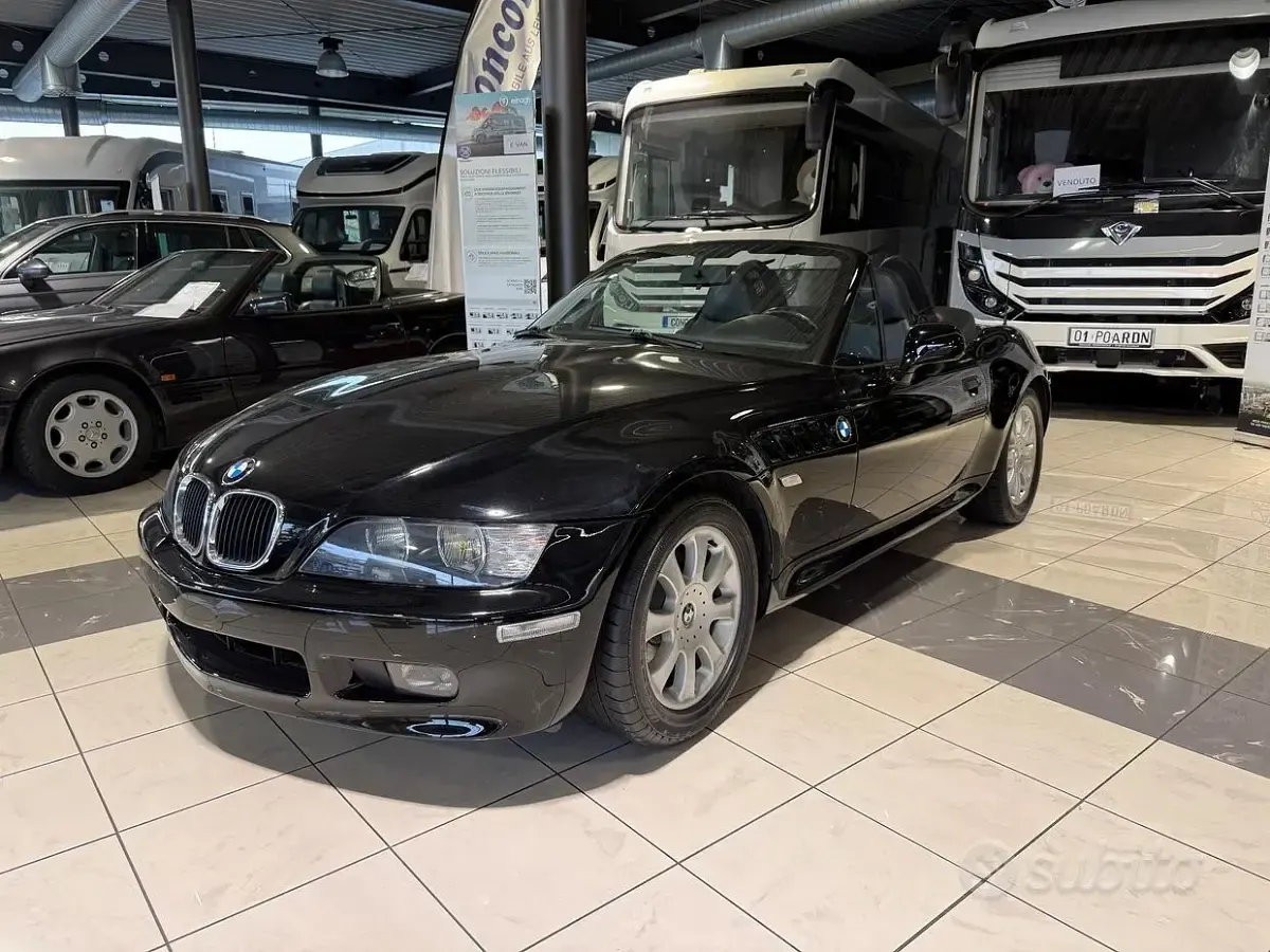 Usata BMW Z3 118 CV (86 kW) 2002 Nero Cabrio
