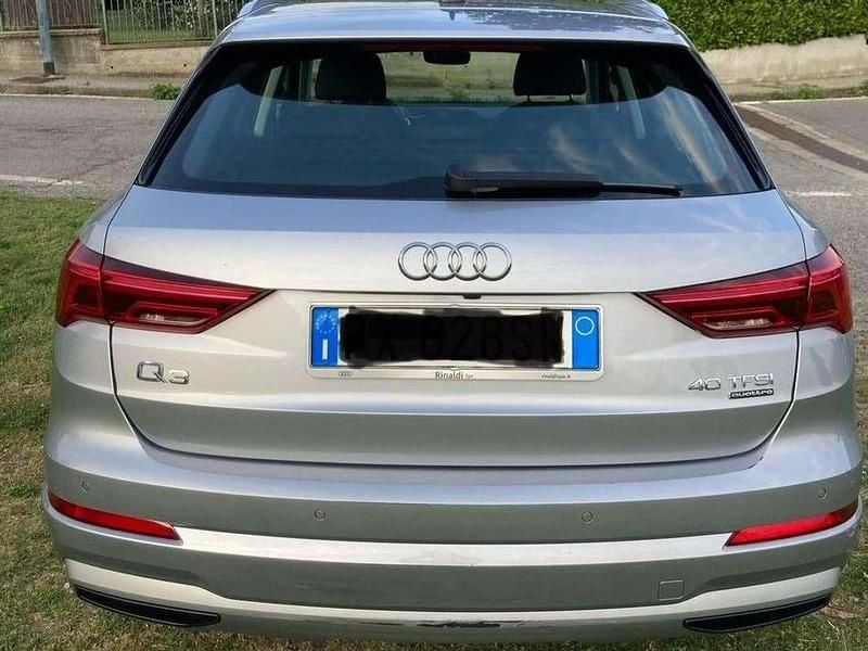 Usata Audi Q3 Advanced 190 CV (139 kW) 2019 Argento SUV