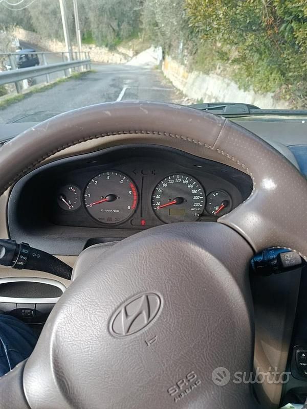 Usata Hyundai Santa Fe 112 CV (82 kW) 2004 Blu SUV