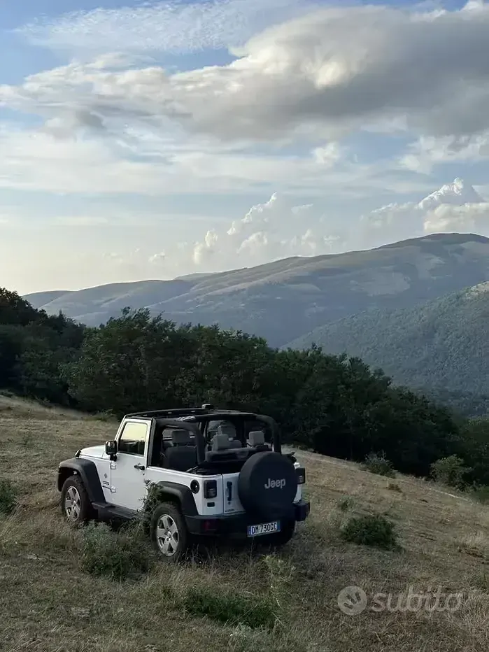 Usata Jeep Wrangler 177 CV (130 kW) 2008 Bianco SUV