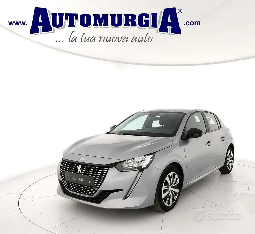 Usata Peugeot 208 75 CV (55 kW) 2023 Grigio Utilitaria