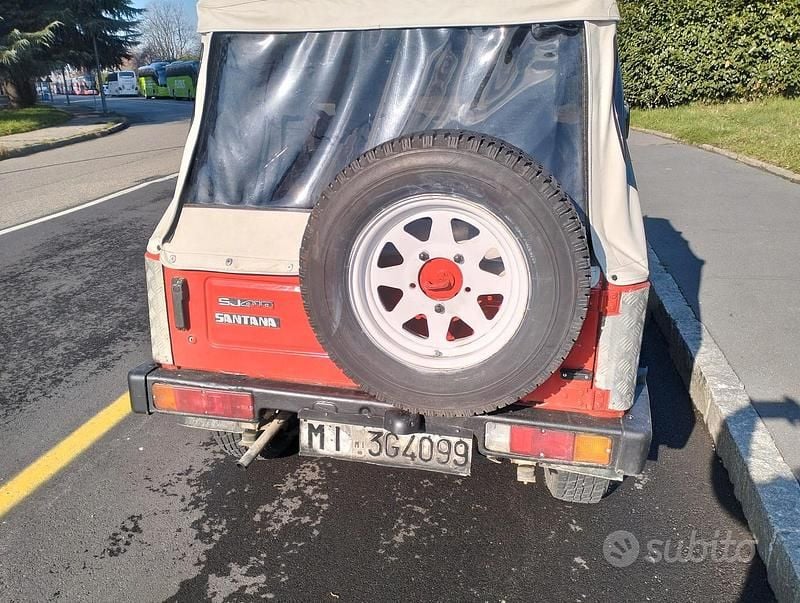 Usata Suzuki Samurai 1988 Rosso SUV