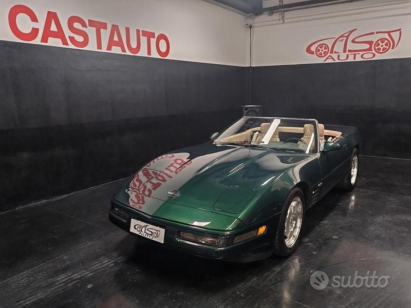 Usata Corvette C4 1993 Verde Cabrio