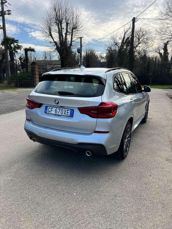 Usata BMW X3 M Sport 190 CV (139 kW) 2018 Argento SUV