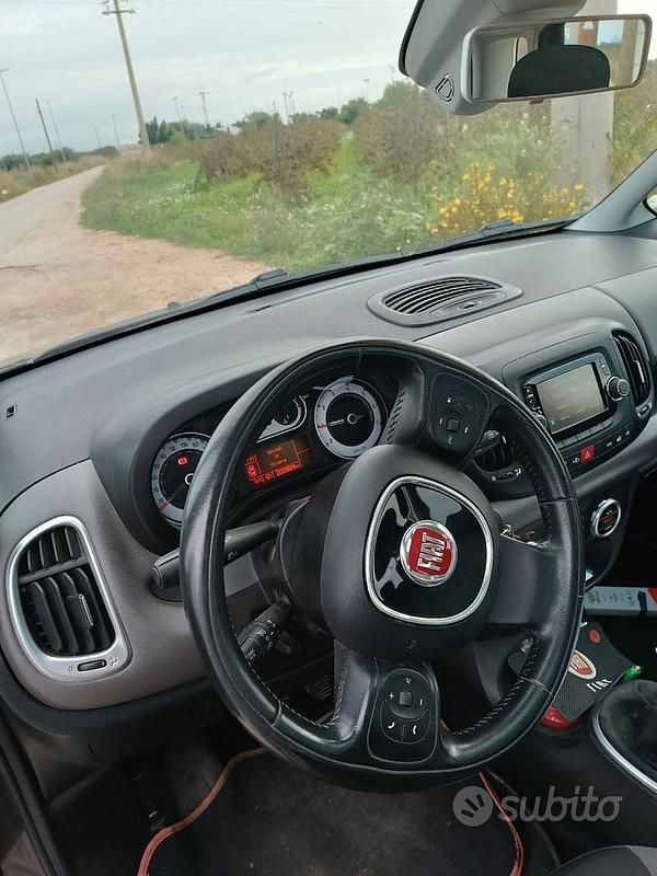 Usata Fiat 500L 120 CV (88 kW) 2016 Grigio Monovolume